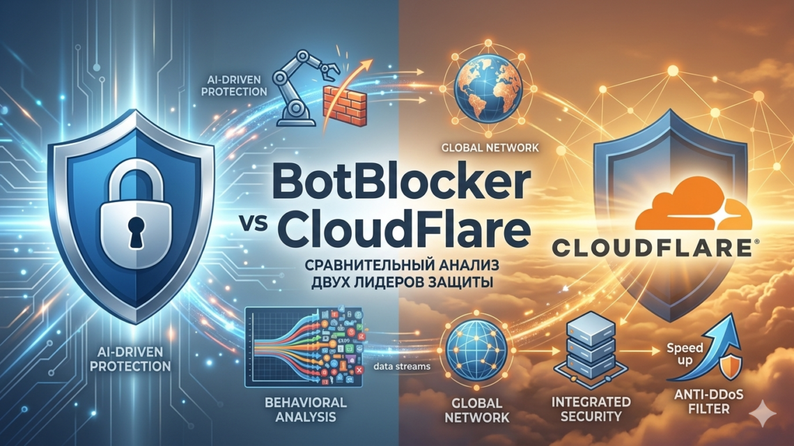 BotBlocker Security против Cloudflare: почему облачный гигант может подводить ваш сайт на WordPress